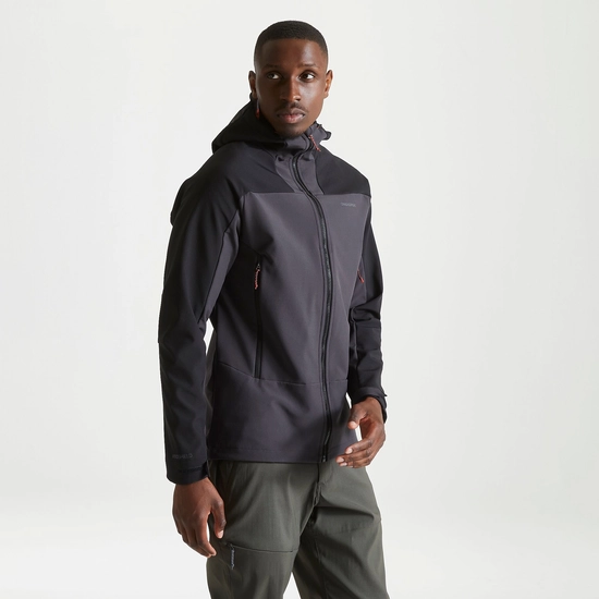 Men's Tripp Hooded Jacket | Black / Black Pepper