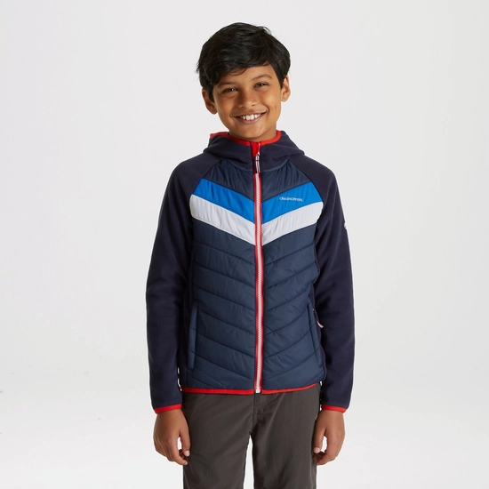 Kid's Jenson Hybrid Jacket | Blue Navy / Blue Navy