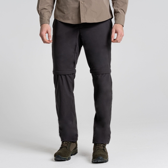 Men's NosiLife Men's Pro Convertible II Trousers | Black Pepper