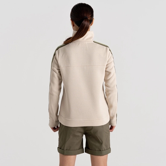Women's Lyra Half Zip Fleece | Stone