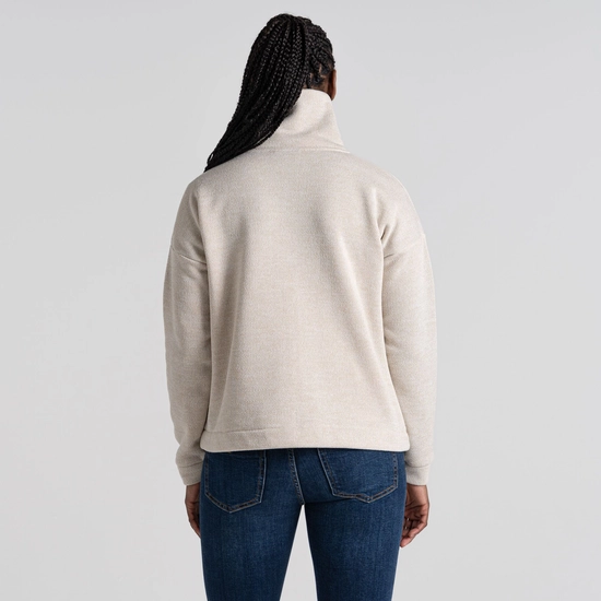 Women's Freya Full Zip Fleece | Stone