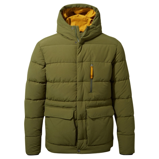 Men's Insulated Cromarty Jacket | Bottle Green