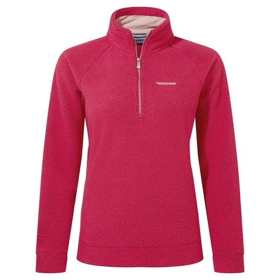 Women's Lilian Half Zip Fleece | Orchid Flower