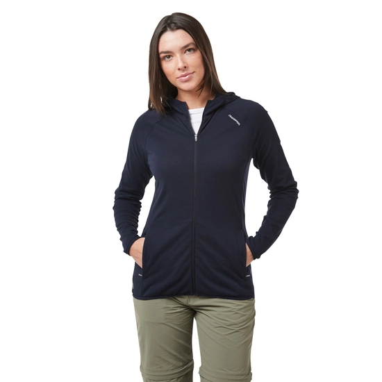 Women's Nosilife Nilo Hooded Top | Blue Navy