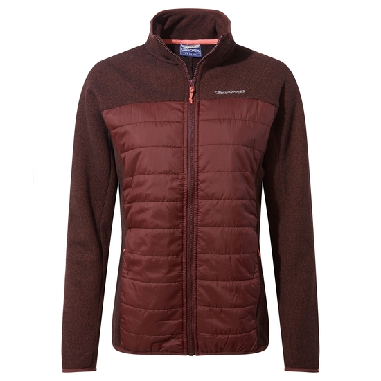Shanice Hybrid Jacket | Deep Garnet / Deep Garnet
