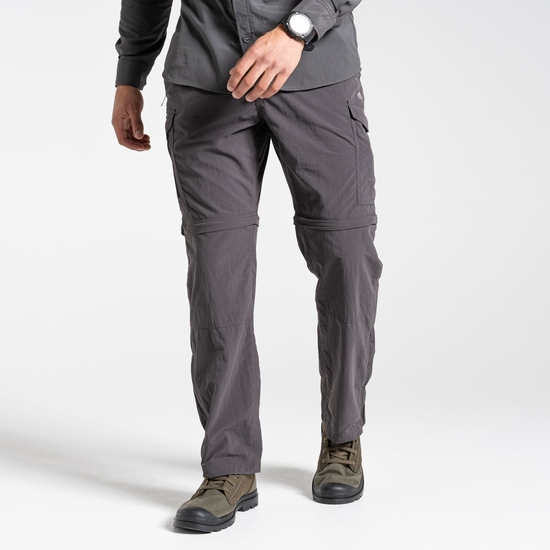 Men's NosiLife Convertible II Trousers | Black Pepper