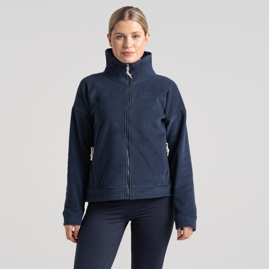 Women's Polartec Caprice Full Zip Fleece | Blue Navy
