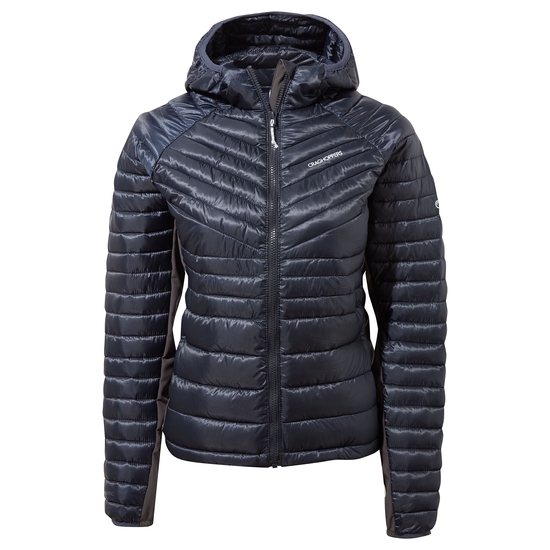 Women's ExpoLite Insulated Hooded Jacket | Blue Navy