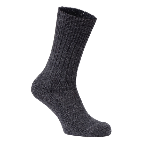 Men's Mens Wool Hiker Sock | Black Pepper Marl