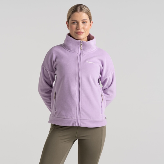 Women's Polartec Caprice Full Zip Fleece | Wisteria