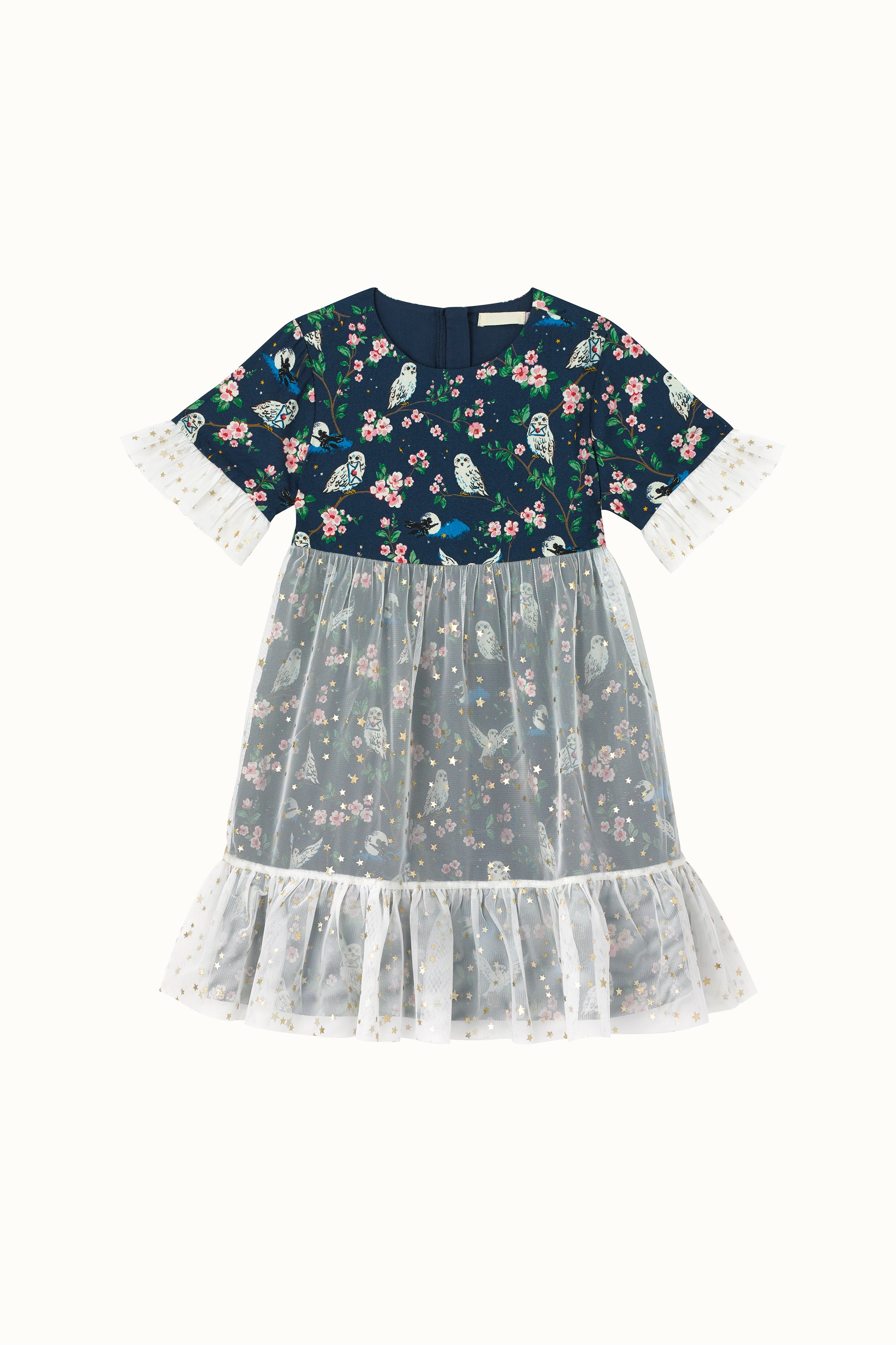 Harry Potter Hedwig & Blossoms Lily Tulle Dress (1-10 Years)