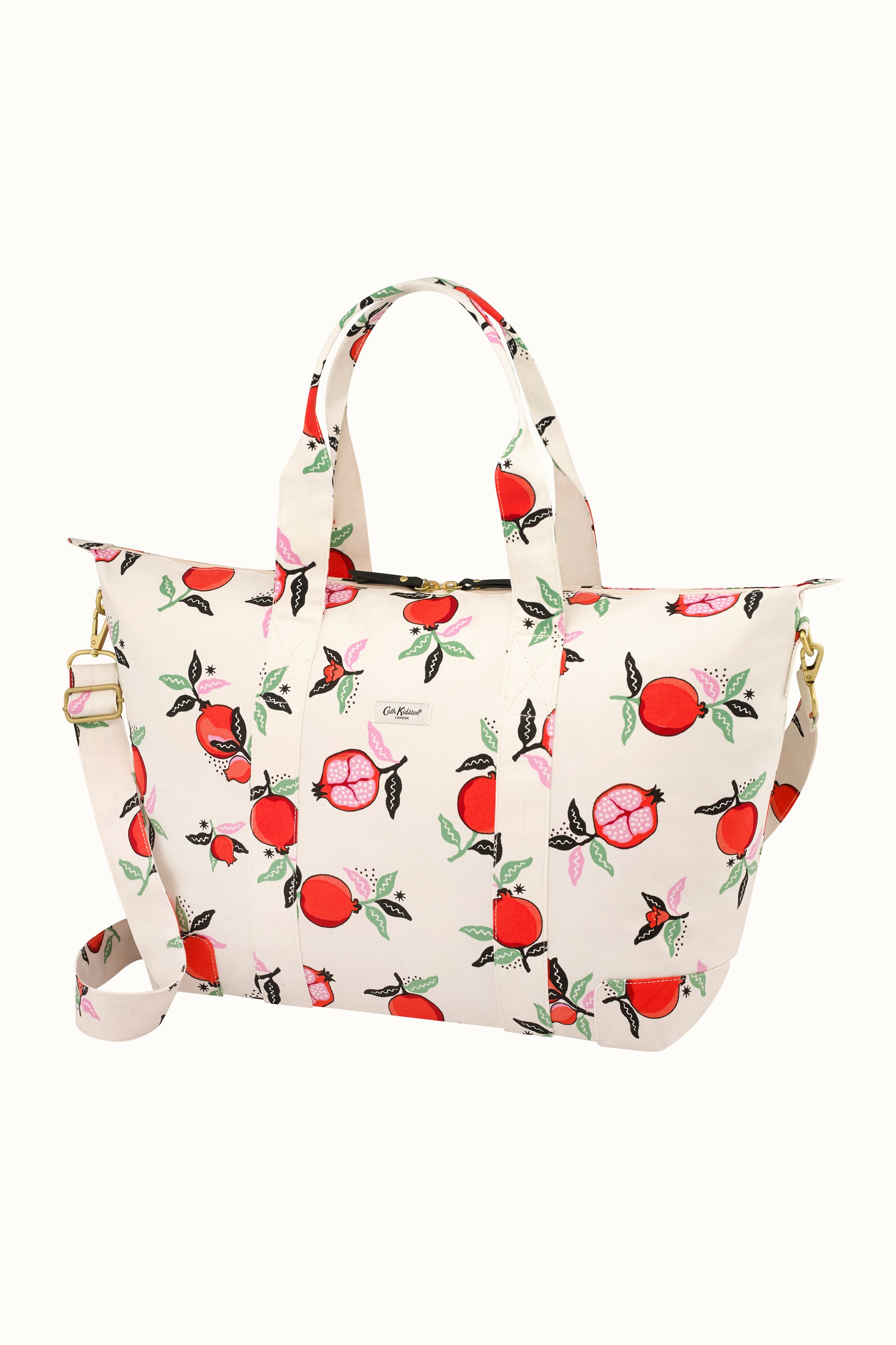 Pomegranate Foldaway Overnight Bag