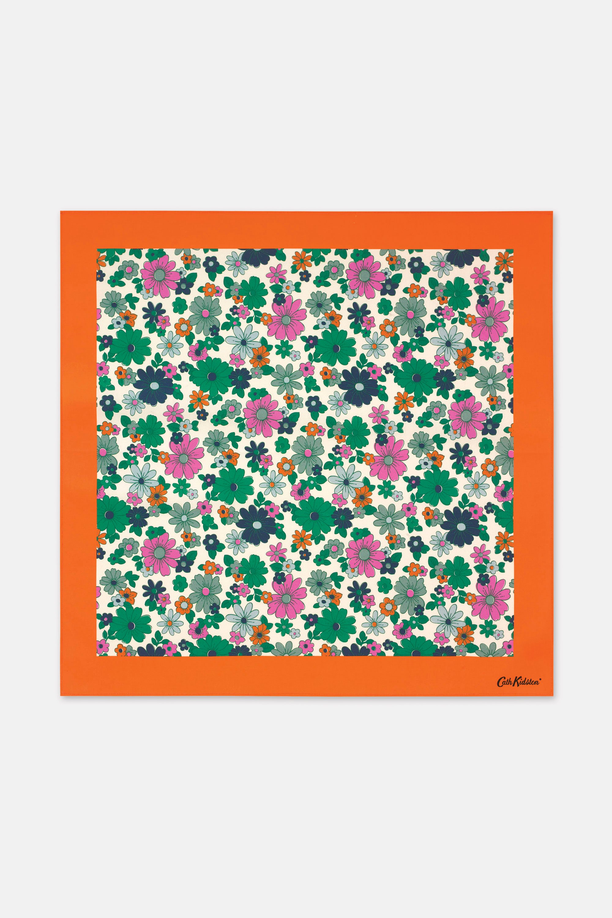 Petals Square Cotton Scarf