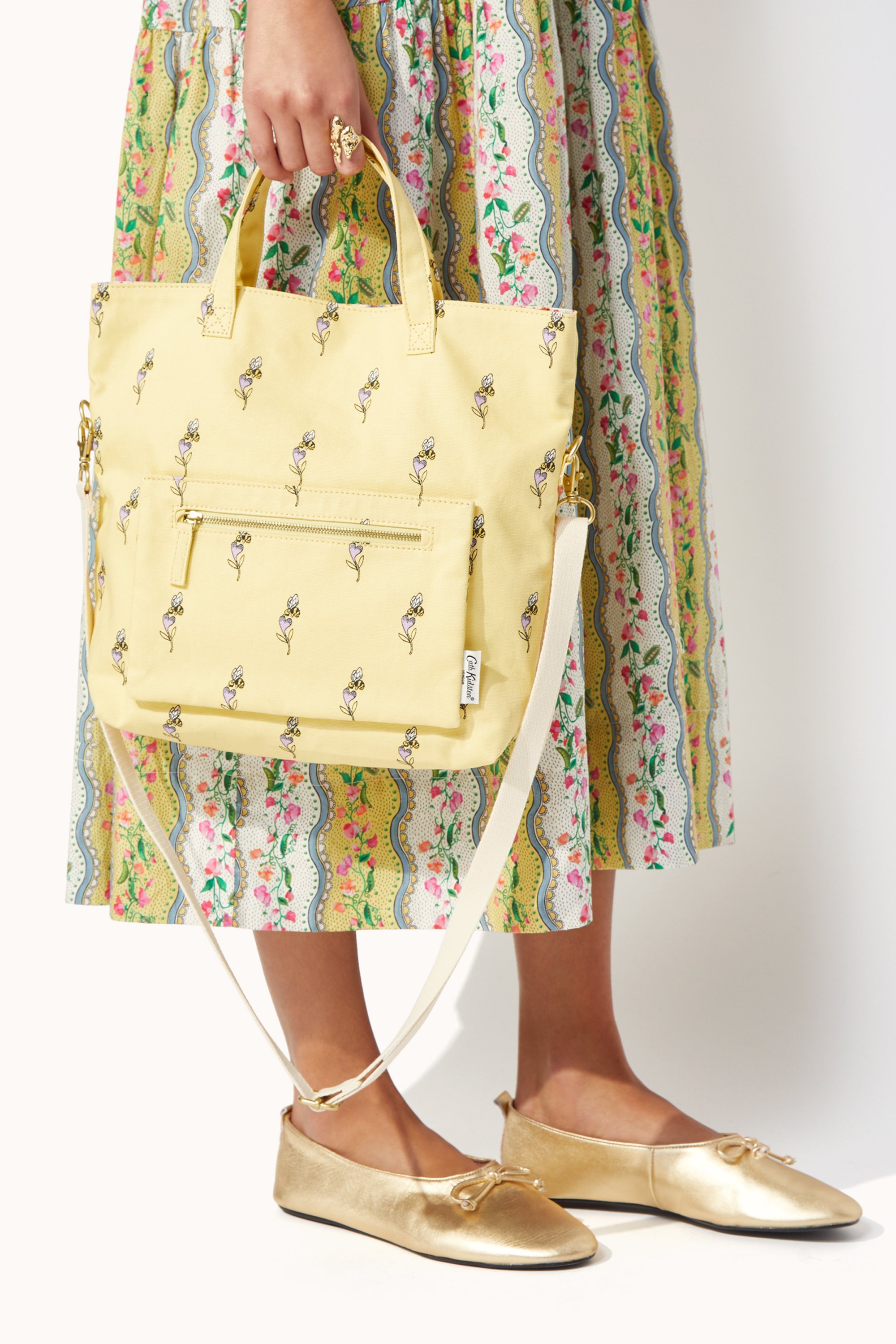Bee & Heart Reversible Cross Body