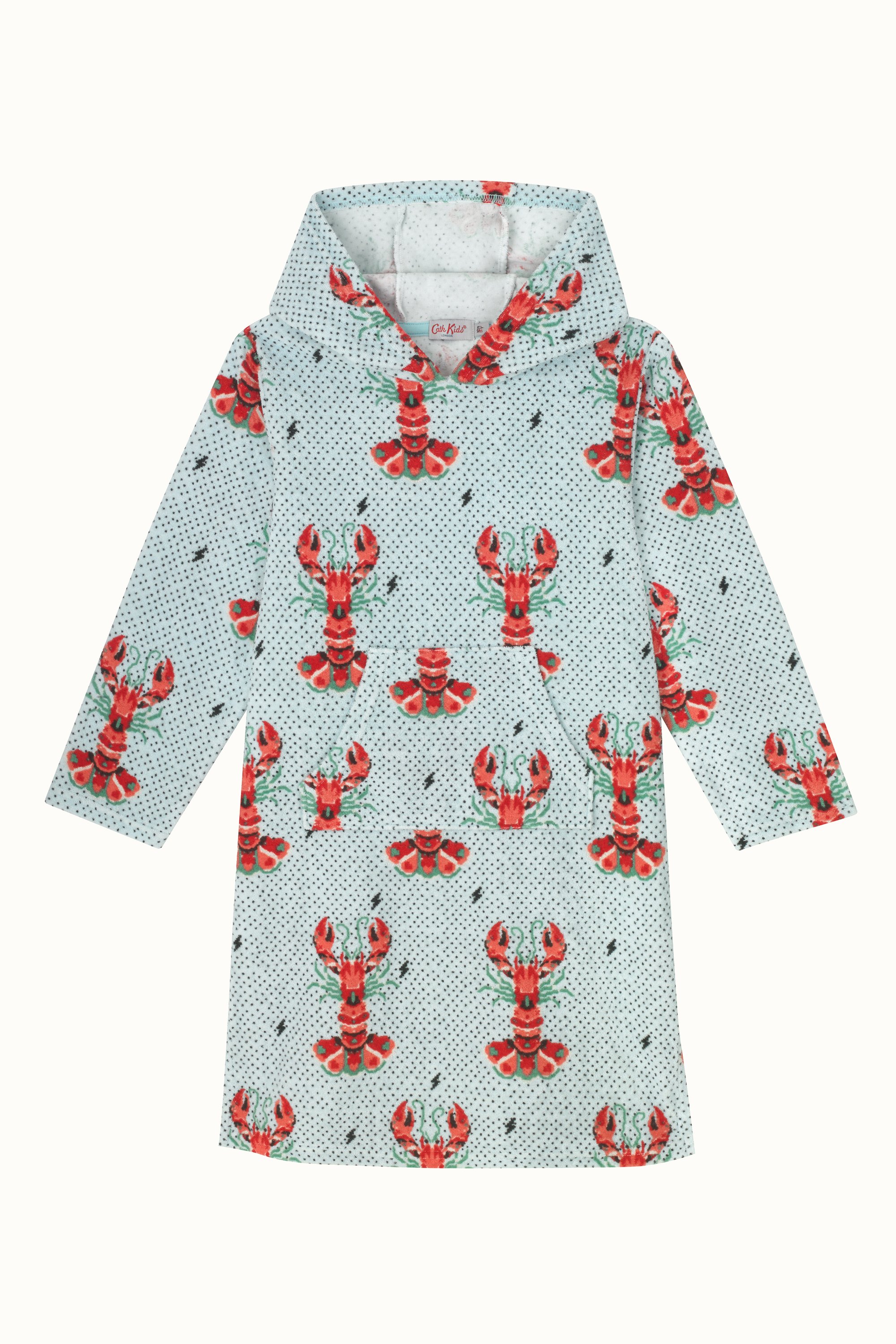 Large Lobster Towel Hoodie (1-10 Years)