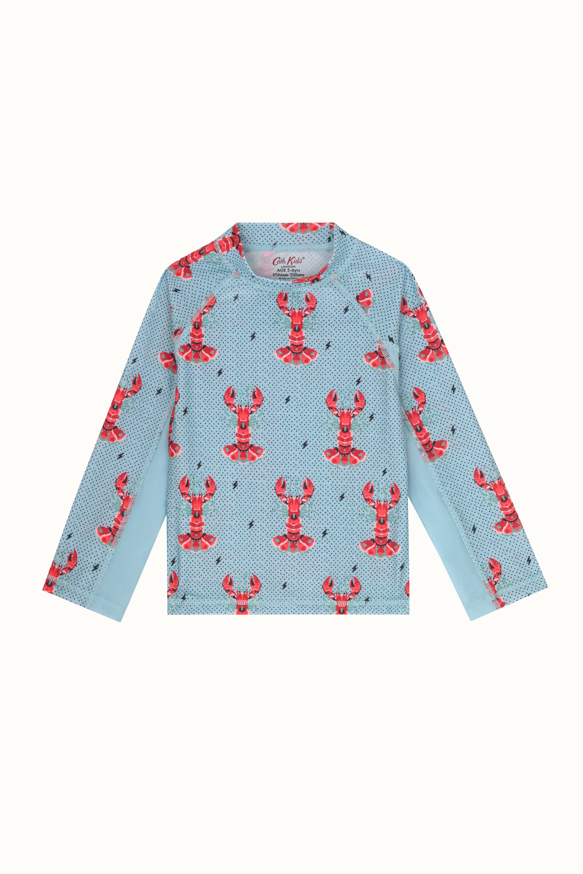 Lobster Long Sleeve Rash Vest (1-10 Years)