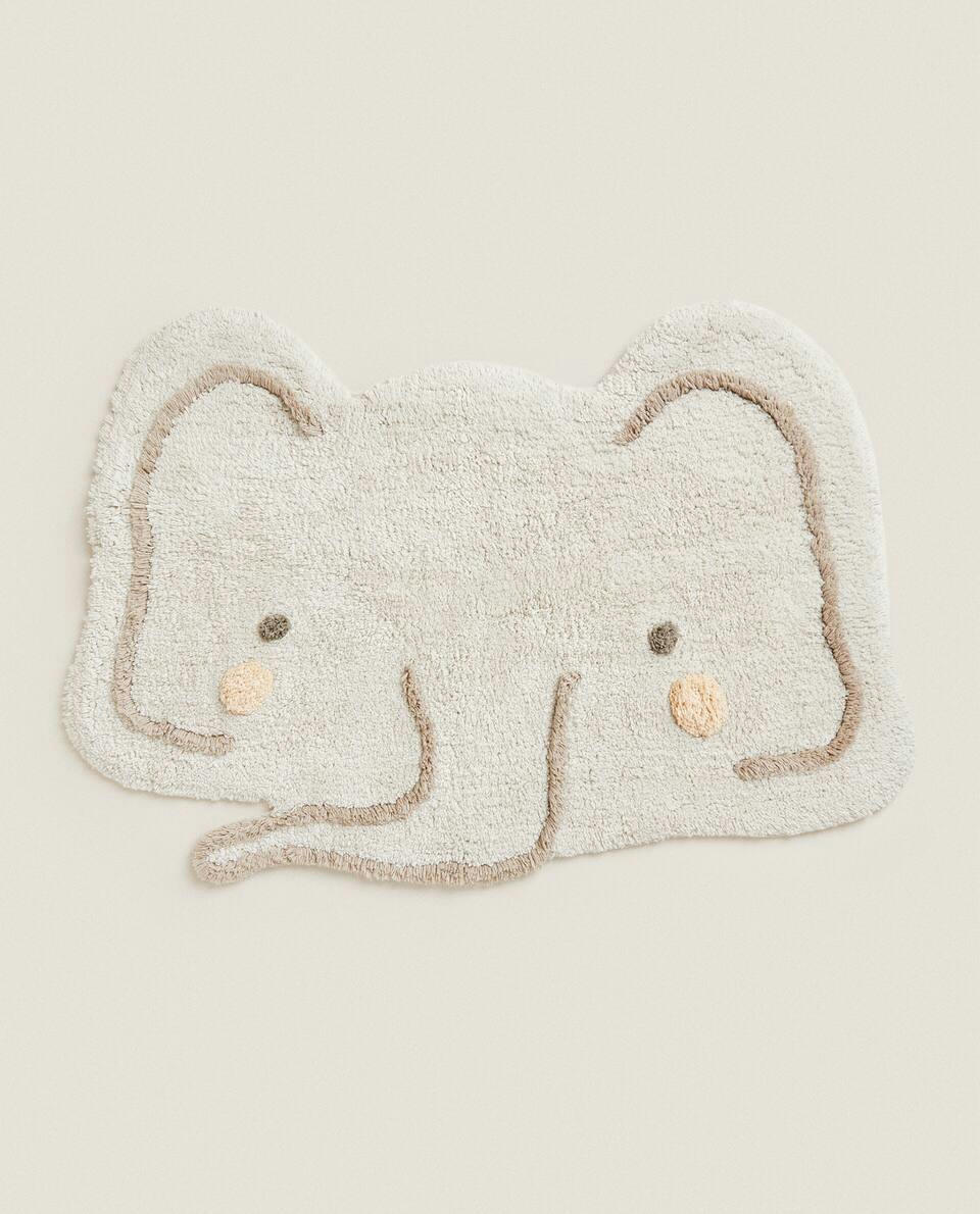 CHILDREN'S ELEPHANT BATH MAT
