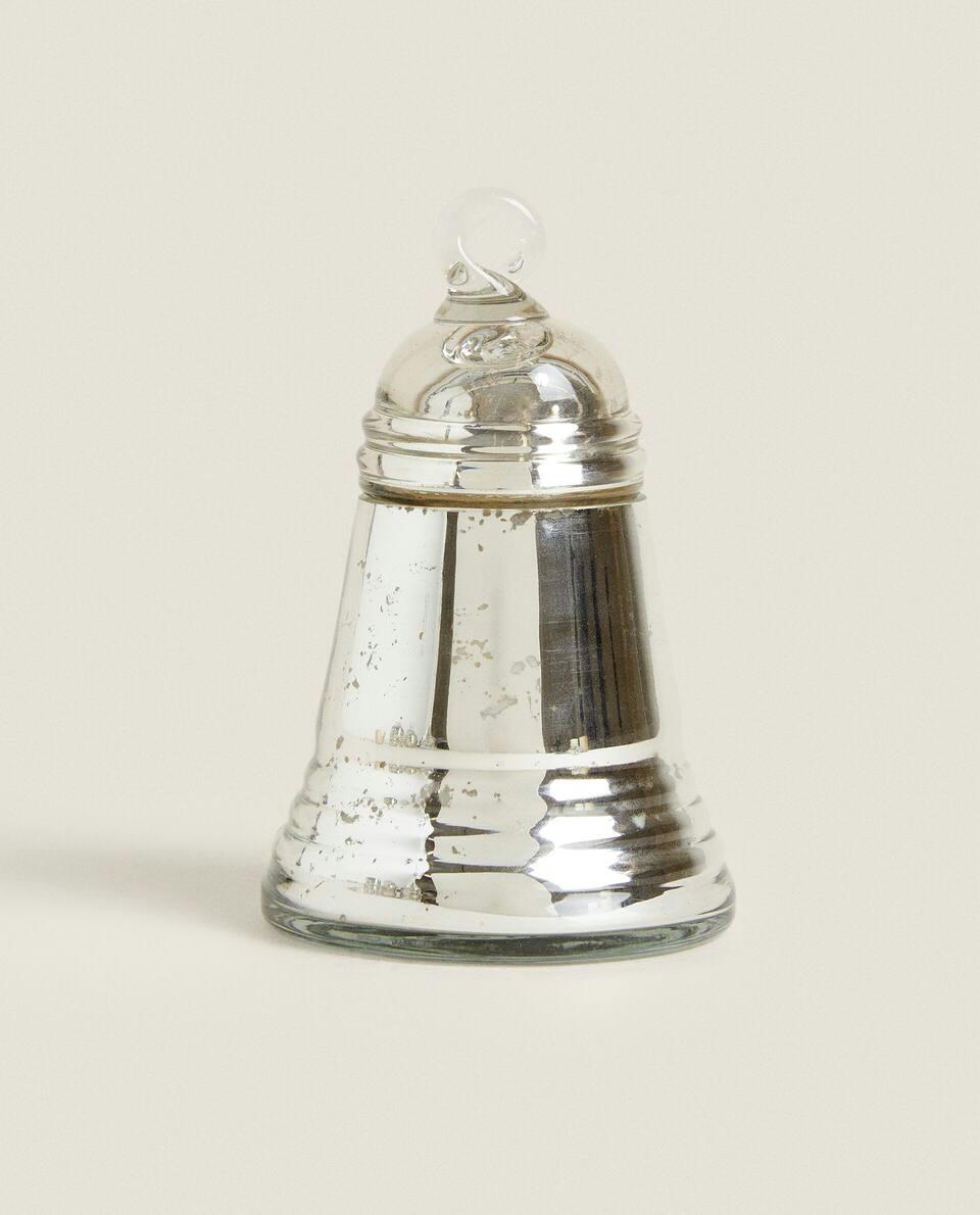 CHRISTMAS BELL-SHAPED  DECORATIVE CANDLE