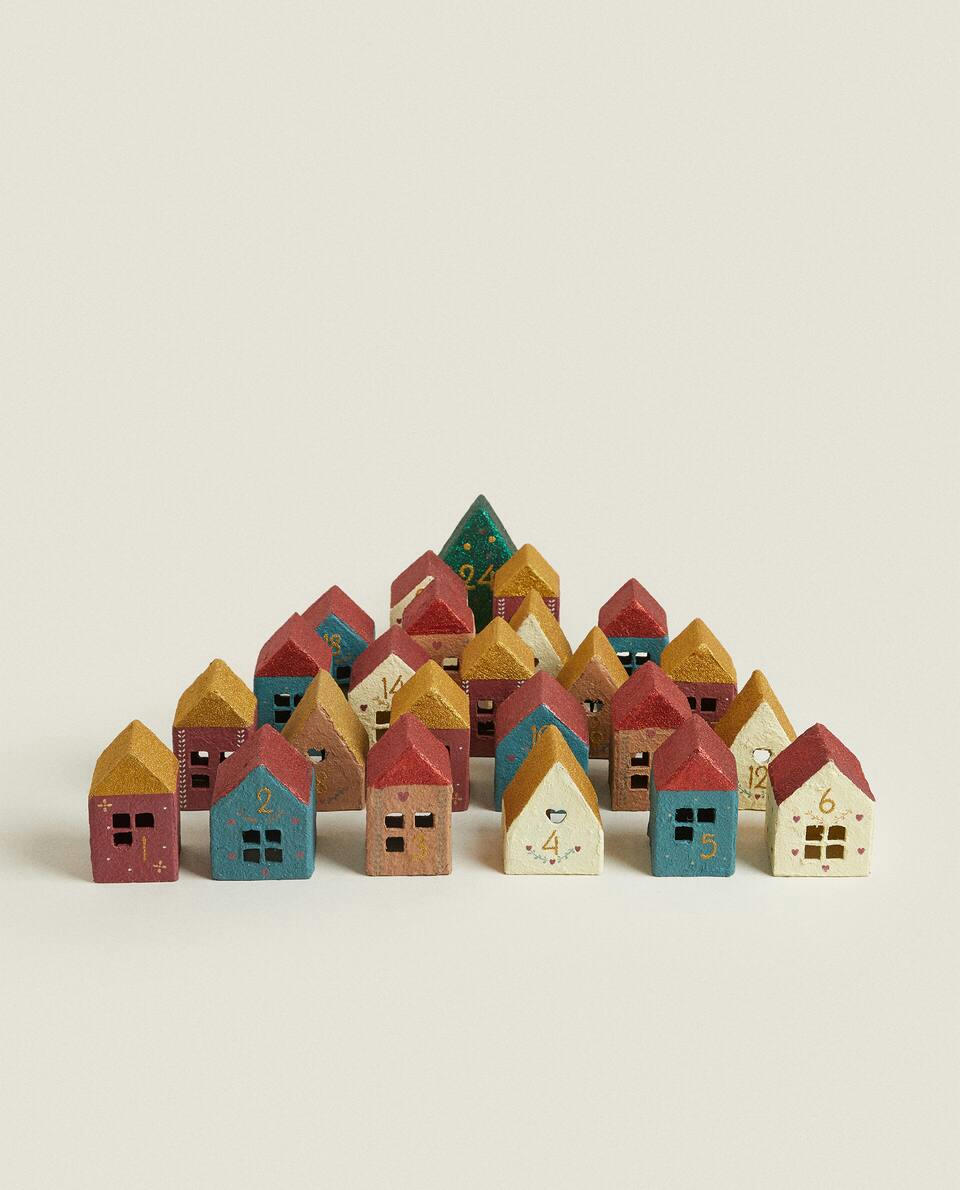 CHRISTMAS ADVENT CALENDAR WITH  M?CHé HOUSES