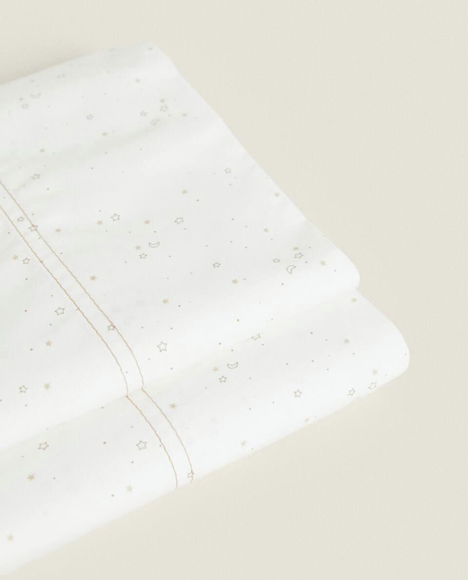 MOONS AND STARS FLAT SHEET