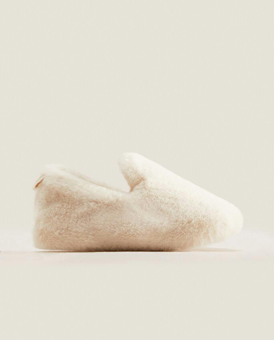 FAUX FUR SLIPPERS