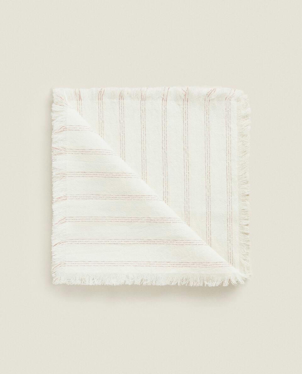 STRIPED  NAPKIN (SET OF 2)