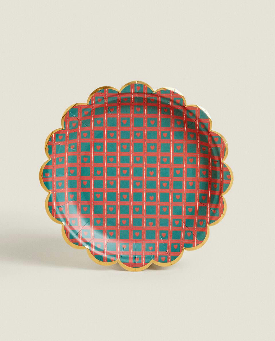 PACK OF CHILDREN’S CHRISTMAS  PLATES (PACK OF 12)