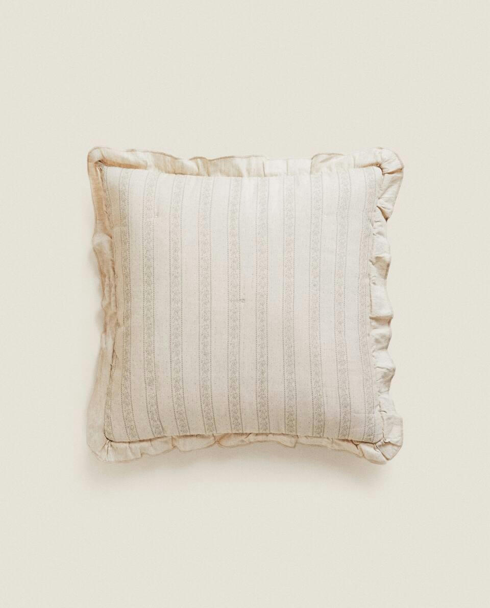 STRIPED CUSHION COVER