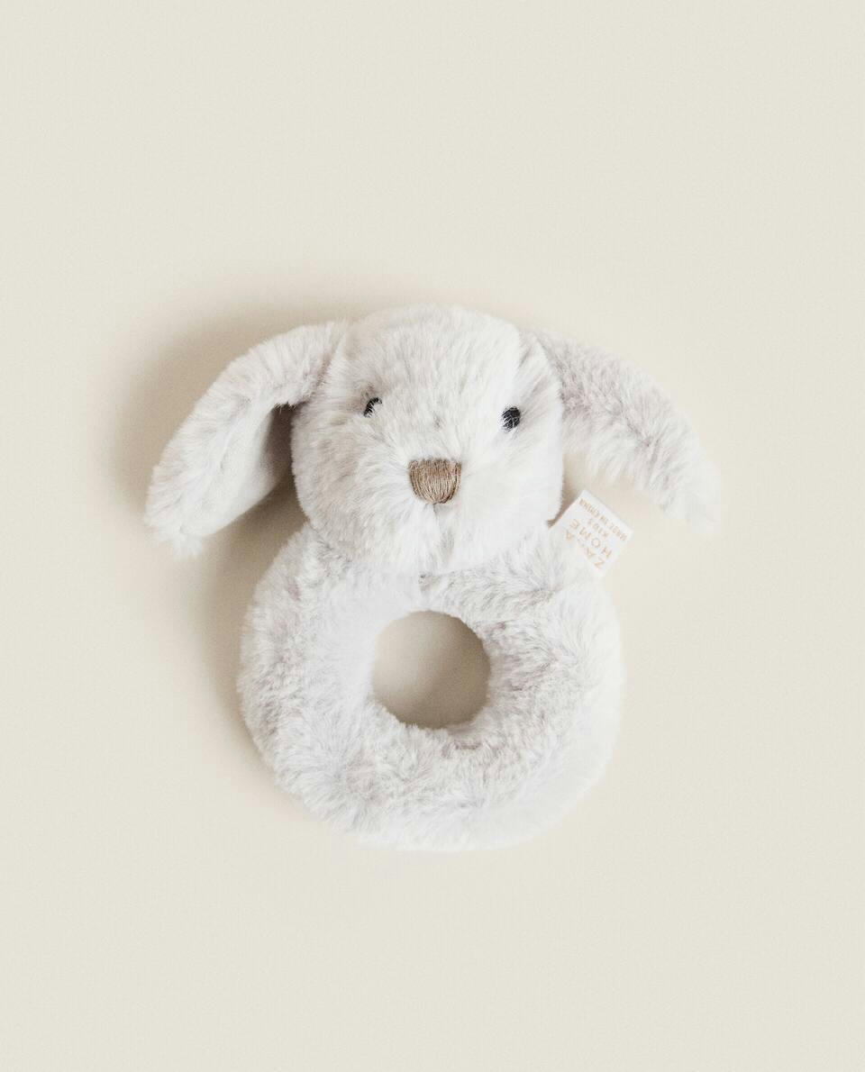 CHILDREN’S RABBIT  TOY RATTLE