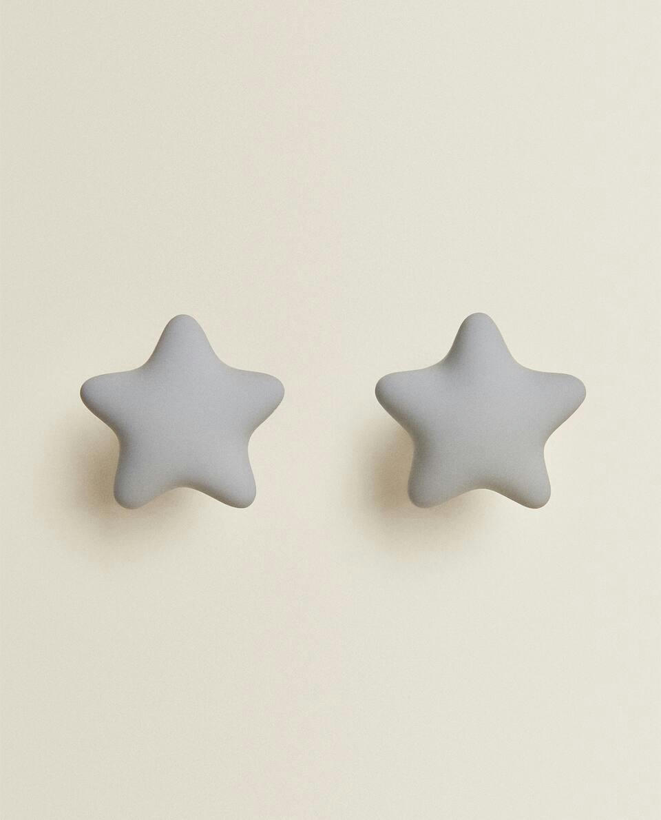 STAR DOOR KNOB (PACK OF 2)