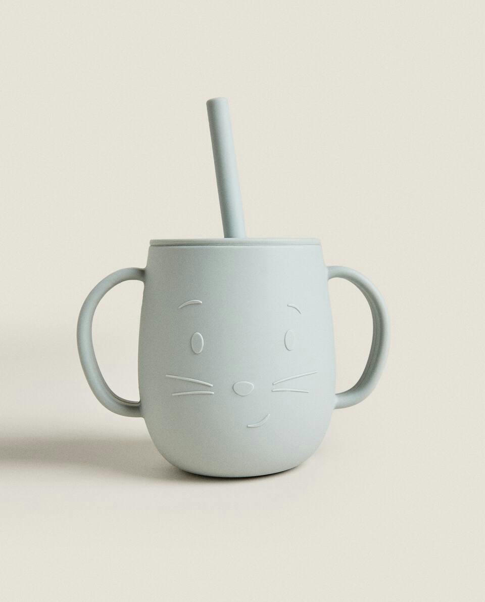 MOUSE  TUMBLER WITH STRAW