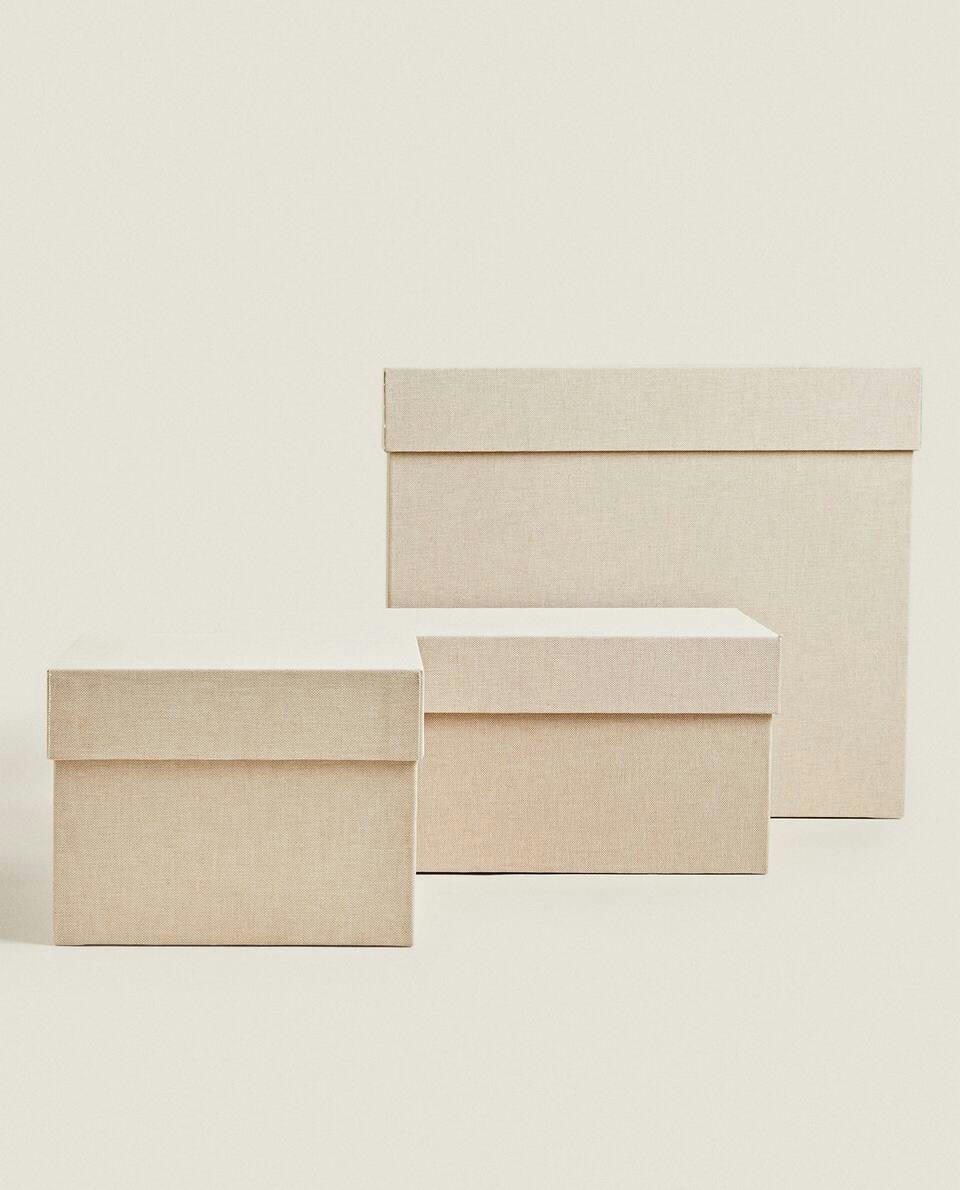 BOX WITH -EFFECT LINING