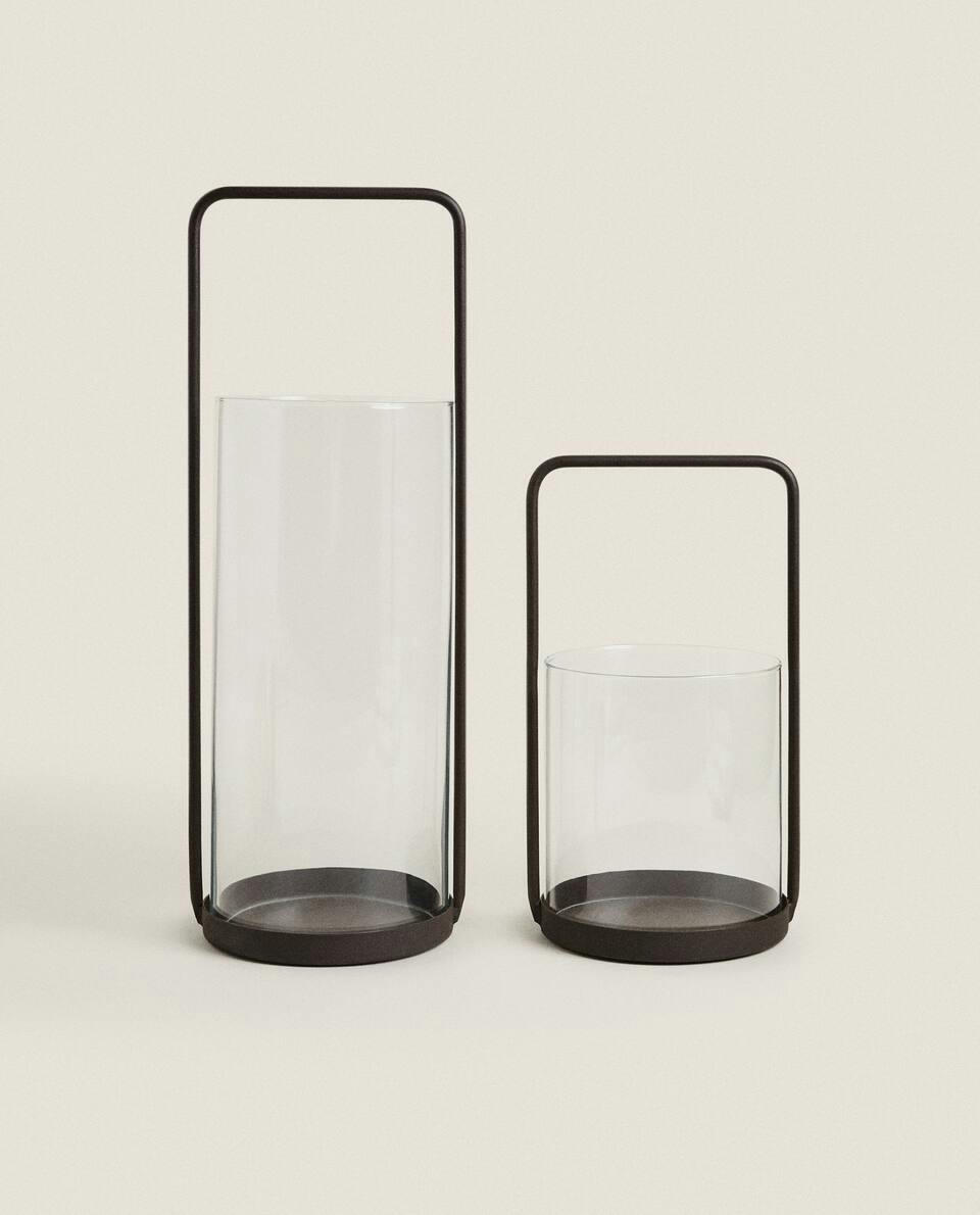 LANTERN WITH TOP HANDLE