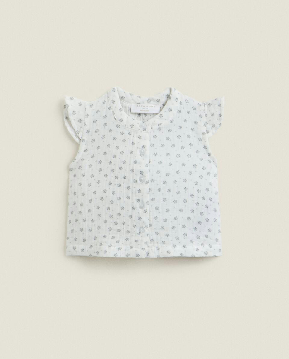 FLORAL BABY SHIRT