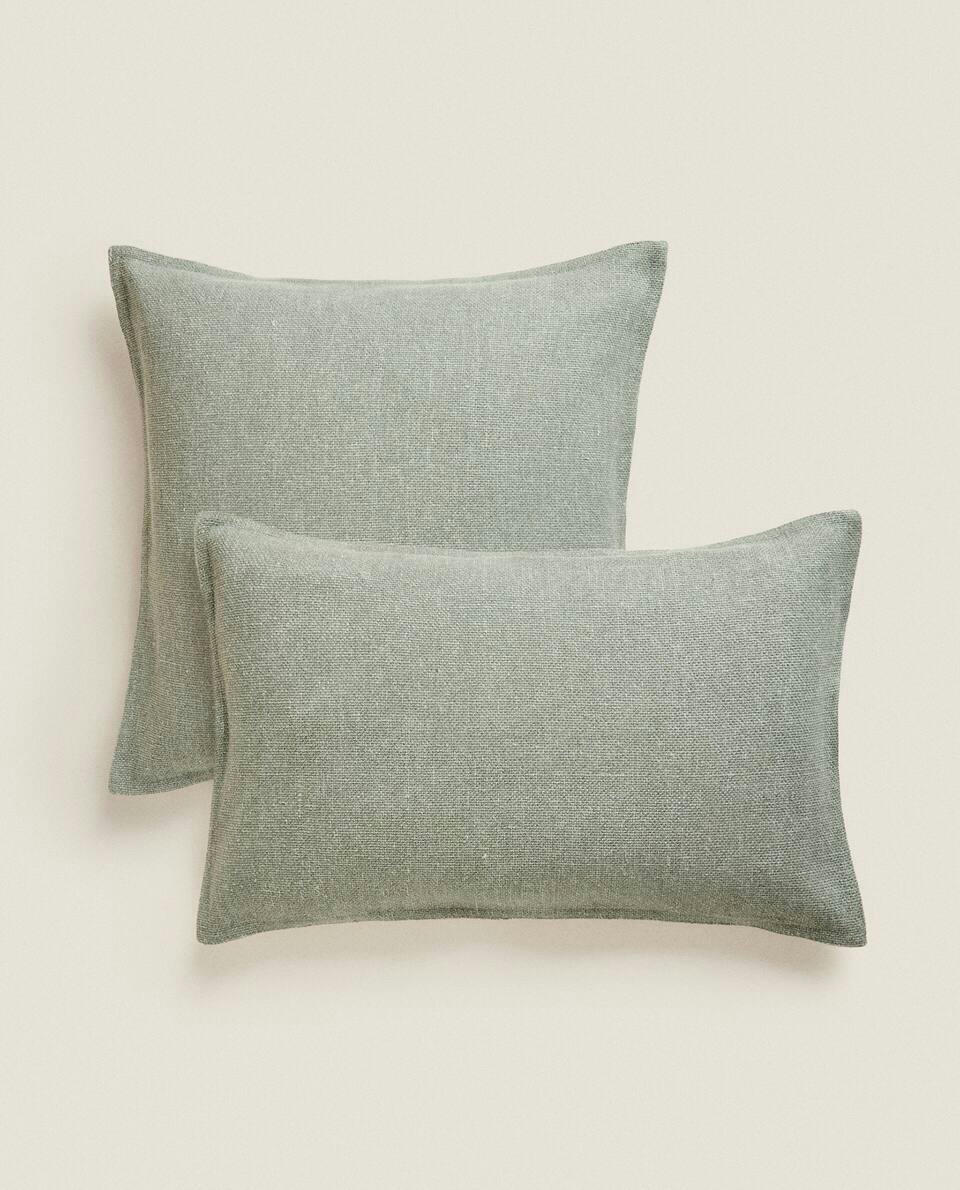 WASHED  CUSHION COVER