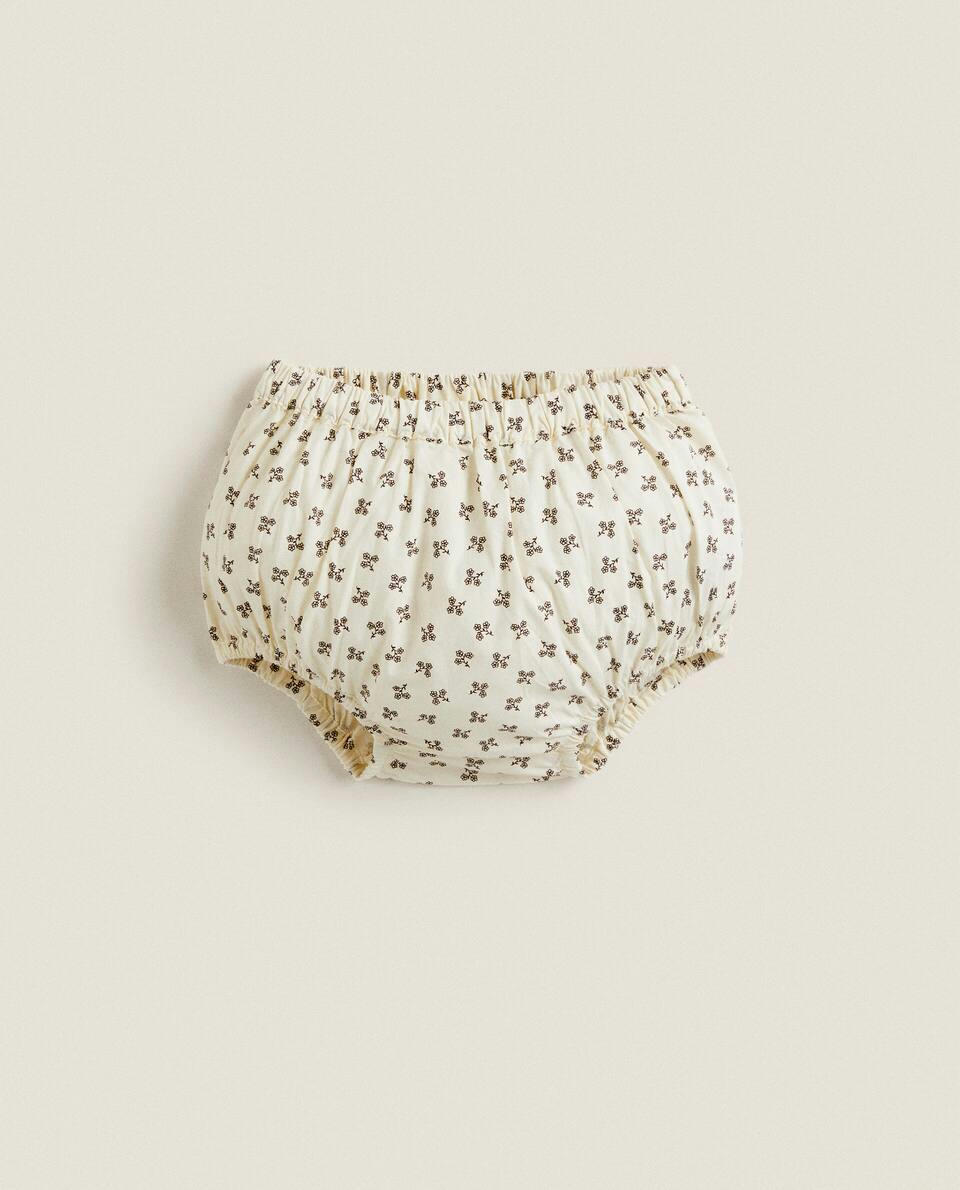 MINI FLOWER BABY BLOOMERS
