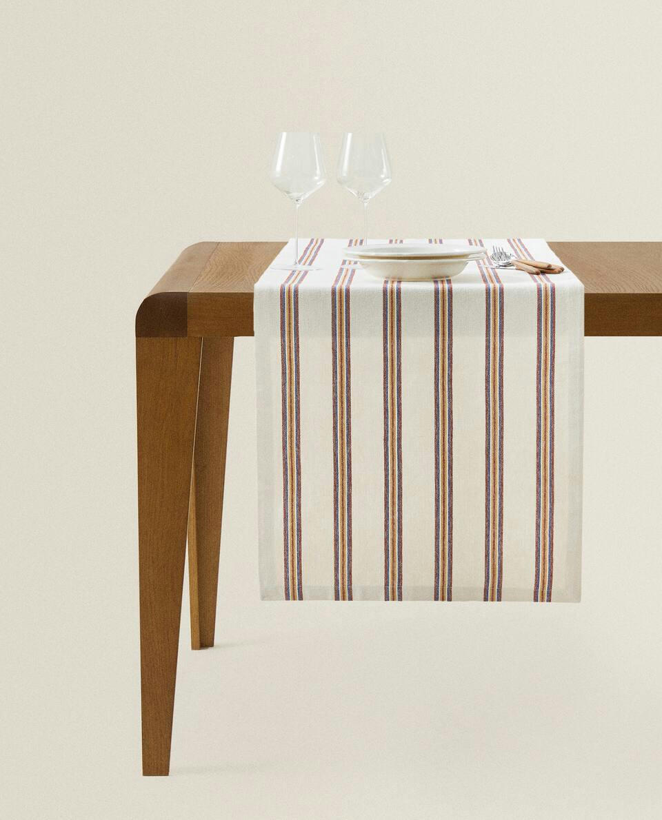 STRIPED  TABLE RUNNER