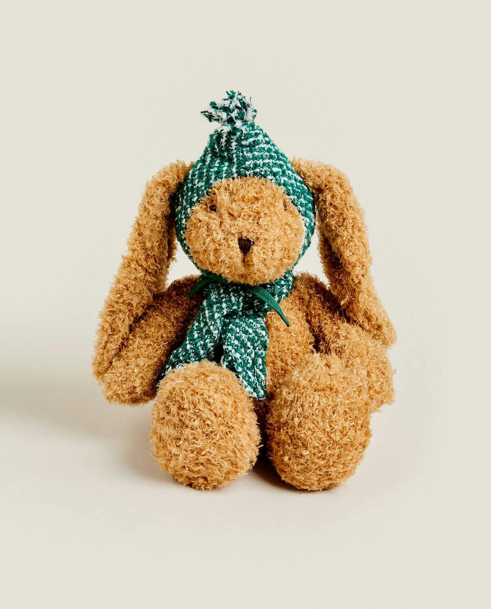 CHILDREN’S LARGE CHRISTMAS BUNNY  TOY