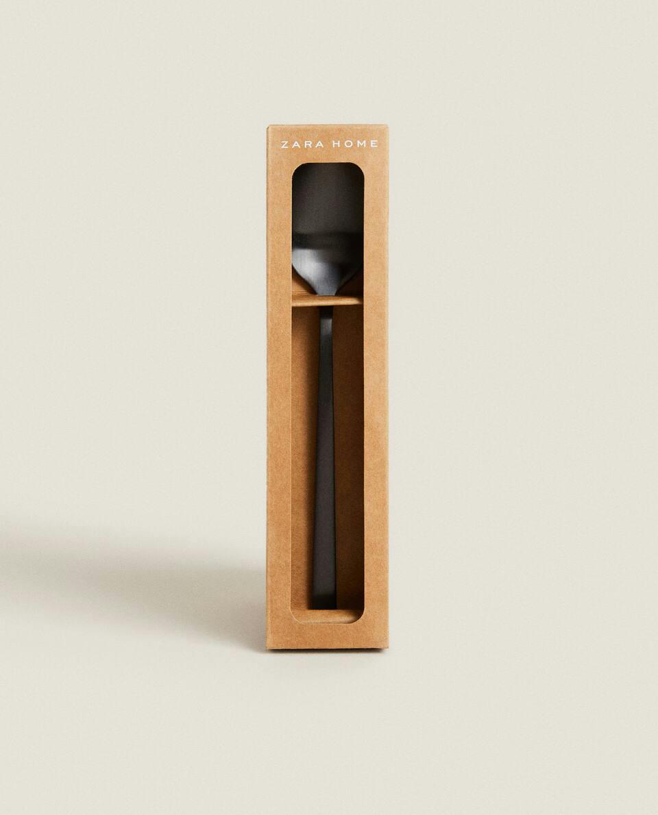 MATTE BLACK CUTLERY SET