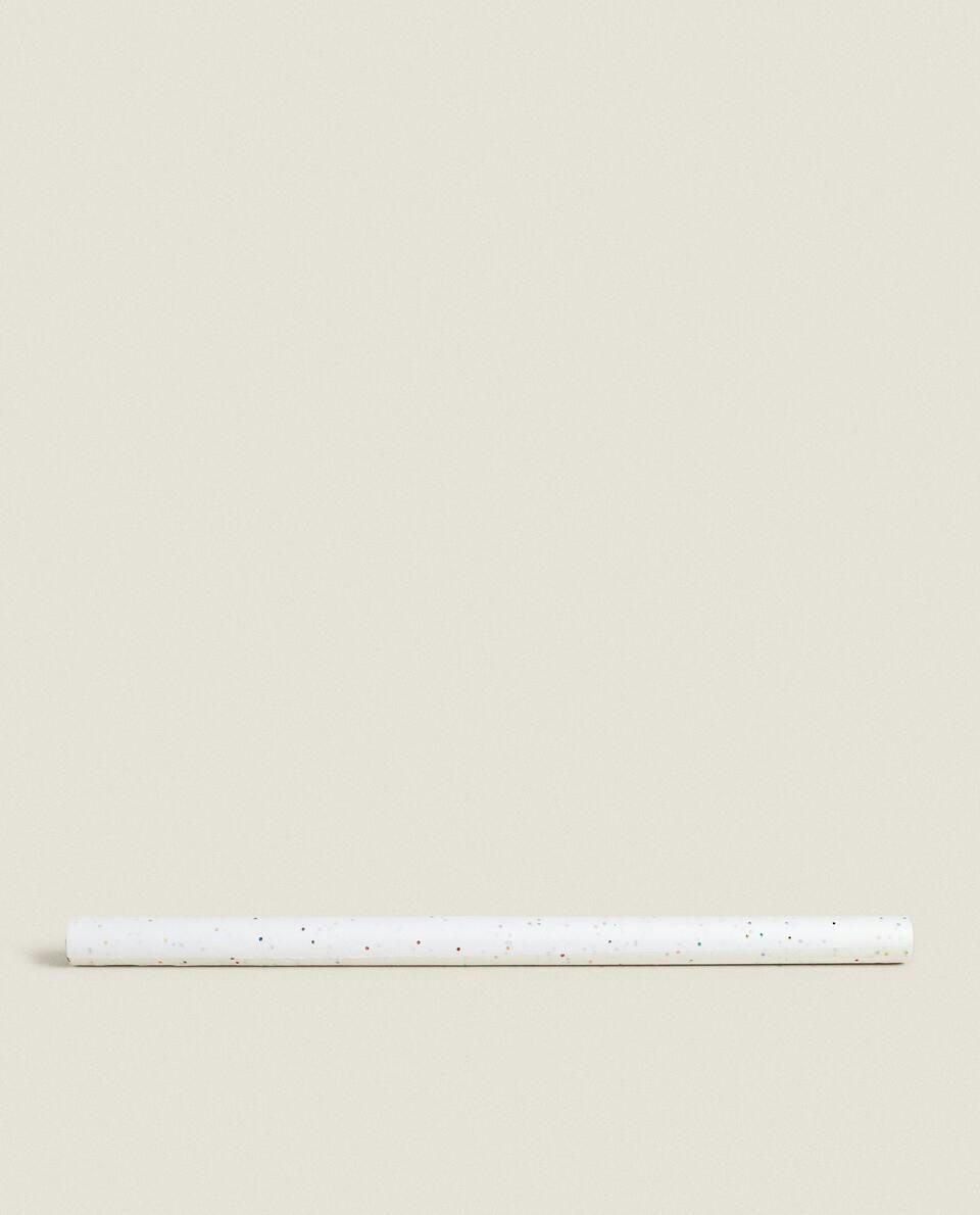 MULTICOLOURED GLITTER CHRISTMAS WRAPPING