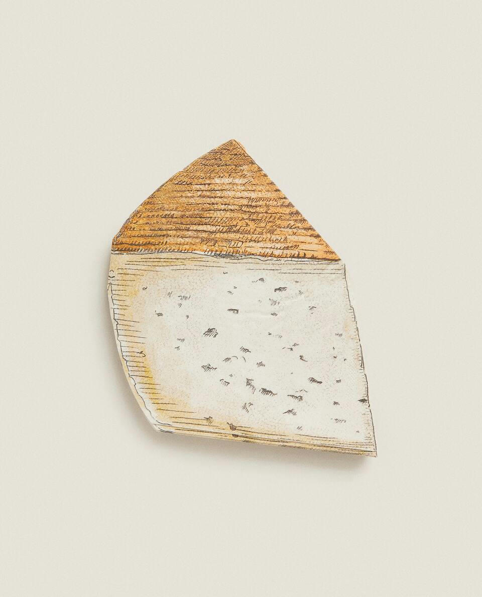 CHEESE-SHAPED  NAPKINS (PACK OF 20)