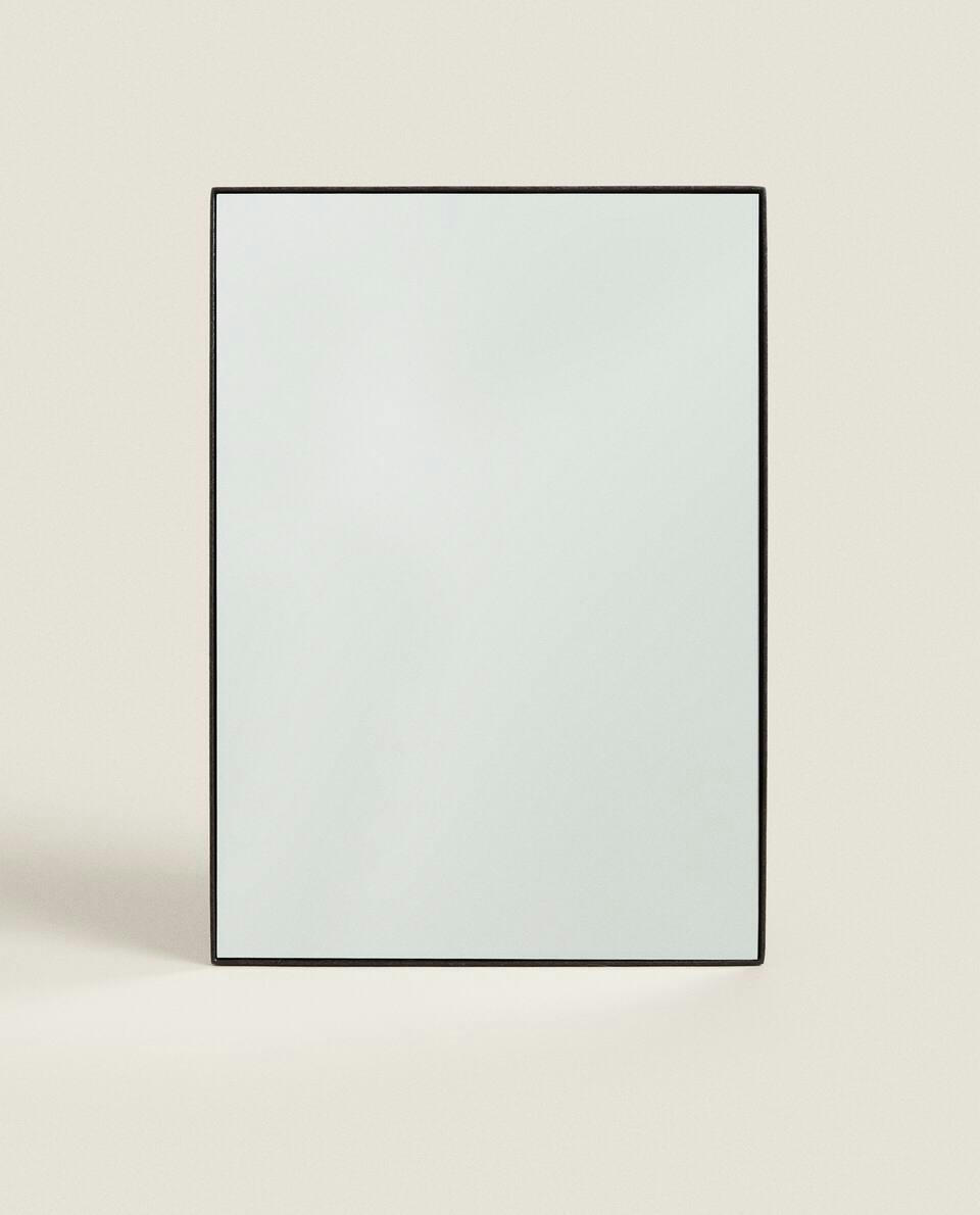 MIRROR WITH METAL FRAME