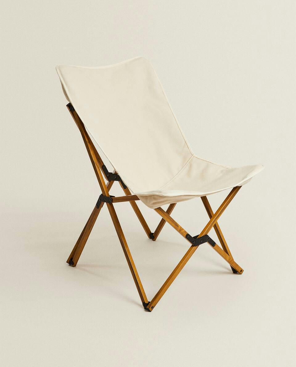 FOLDING  AND CANVAS CHAIR