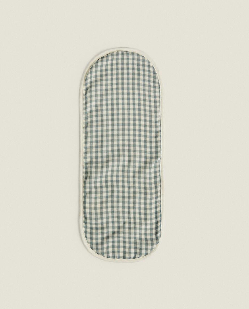 GINGHAM SHOULDER BIB
