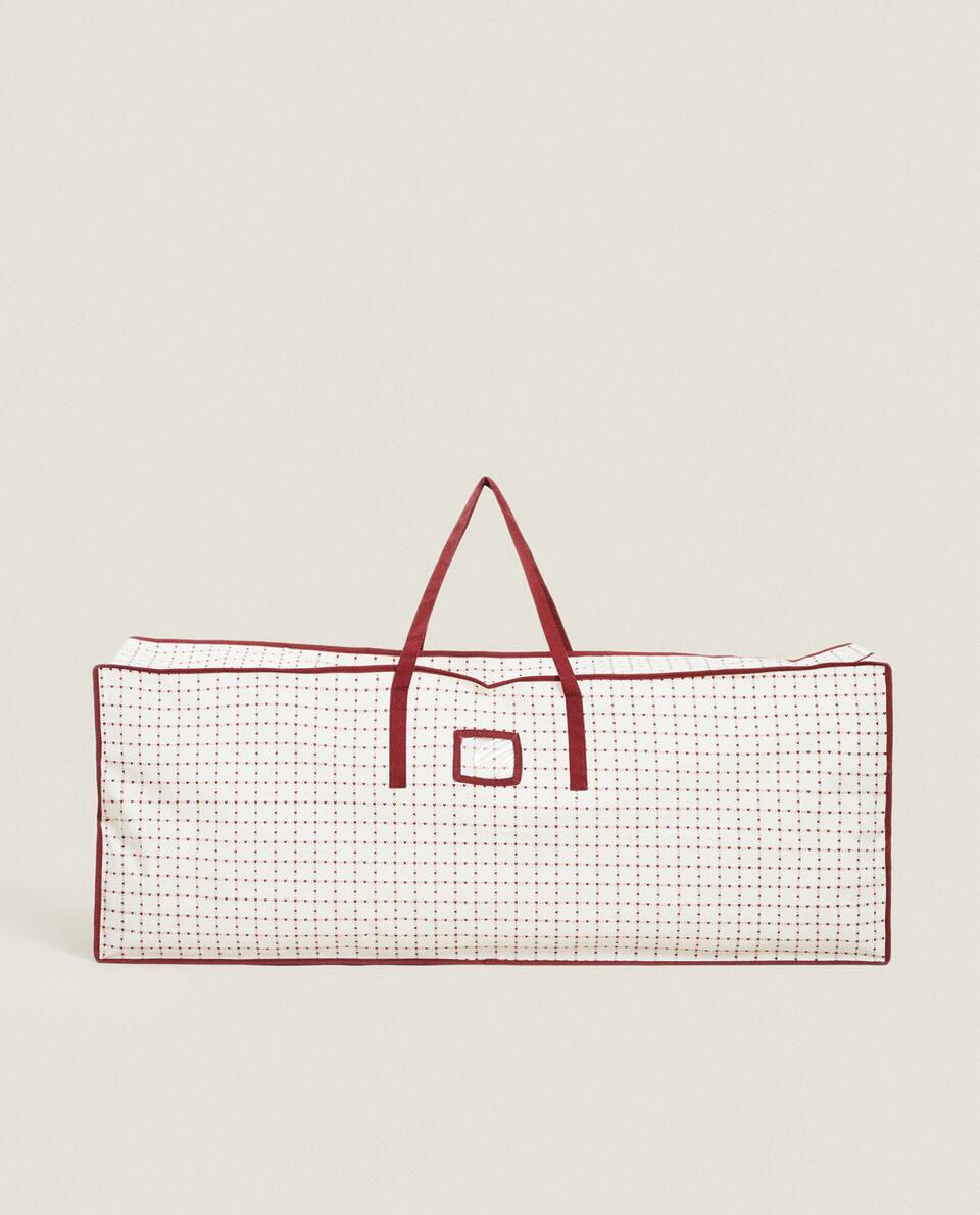 CHRISTMAS CHILDREN’S STORAGE BAG WITH HEARTS