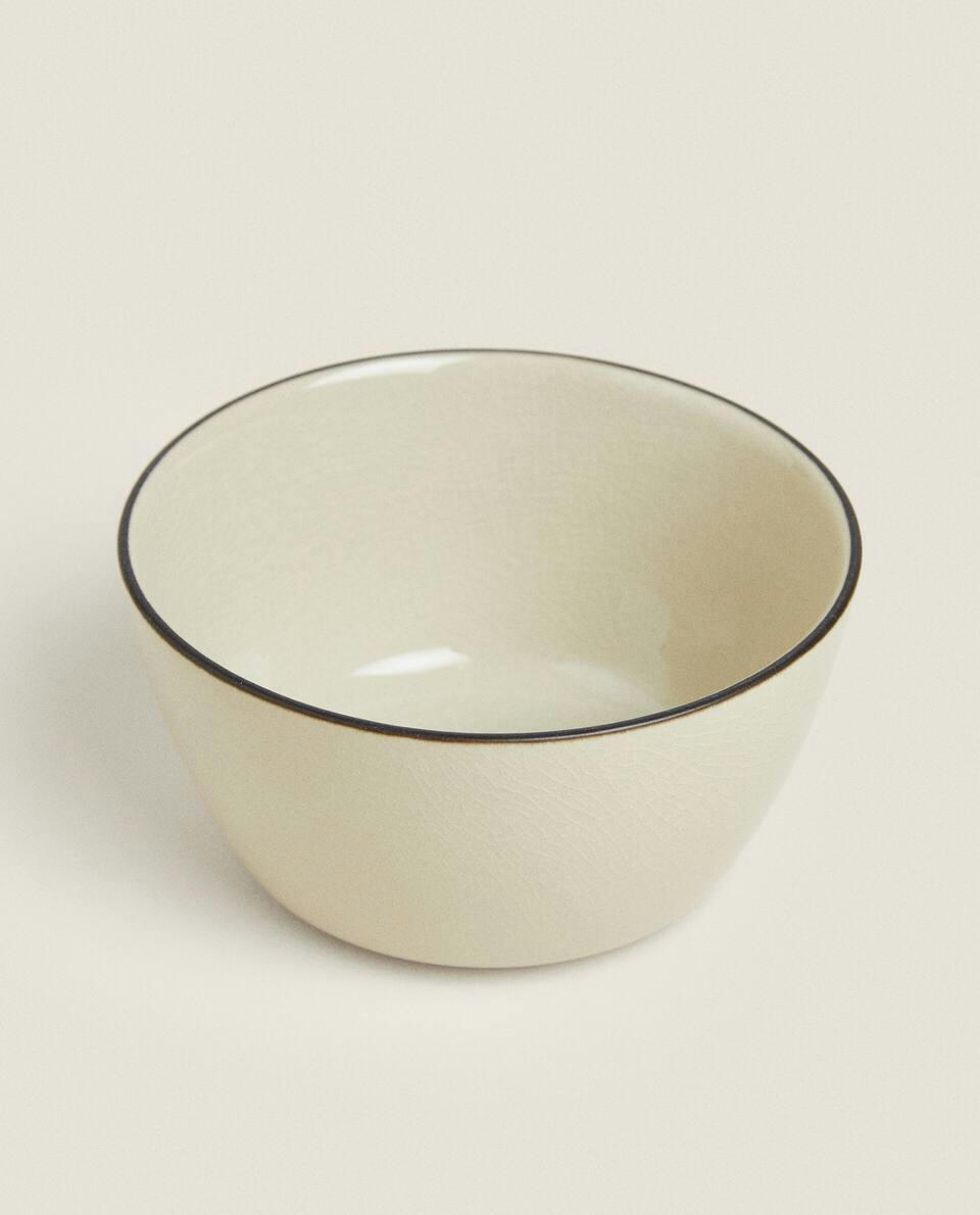 BOWL WITH RIM