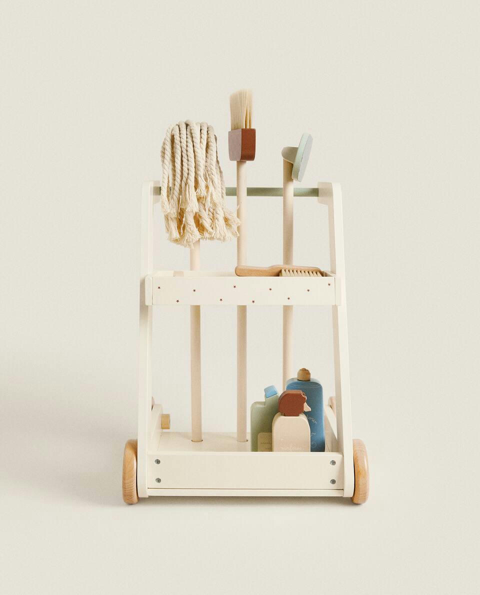 TOY CLEANING TROLLEY SET