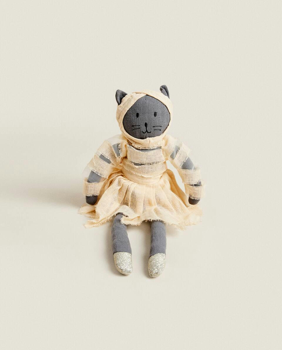 KIDS’ HALLOWEEN MUMMY CAT  TOY