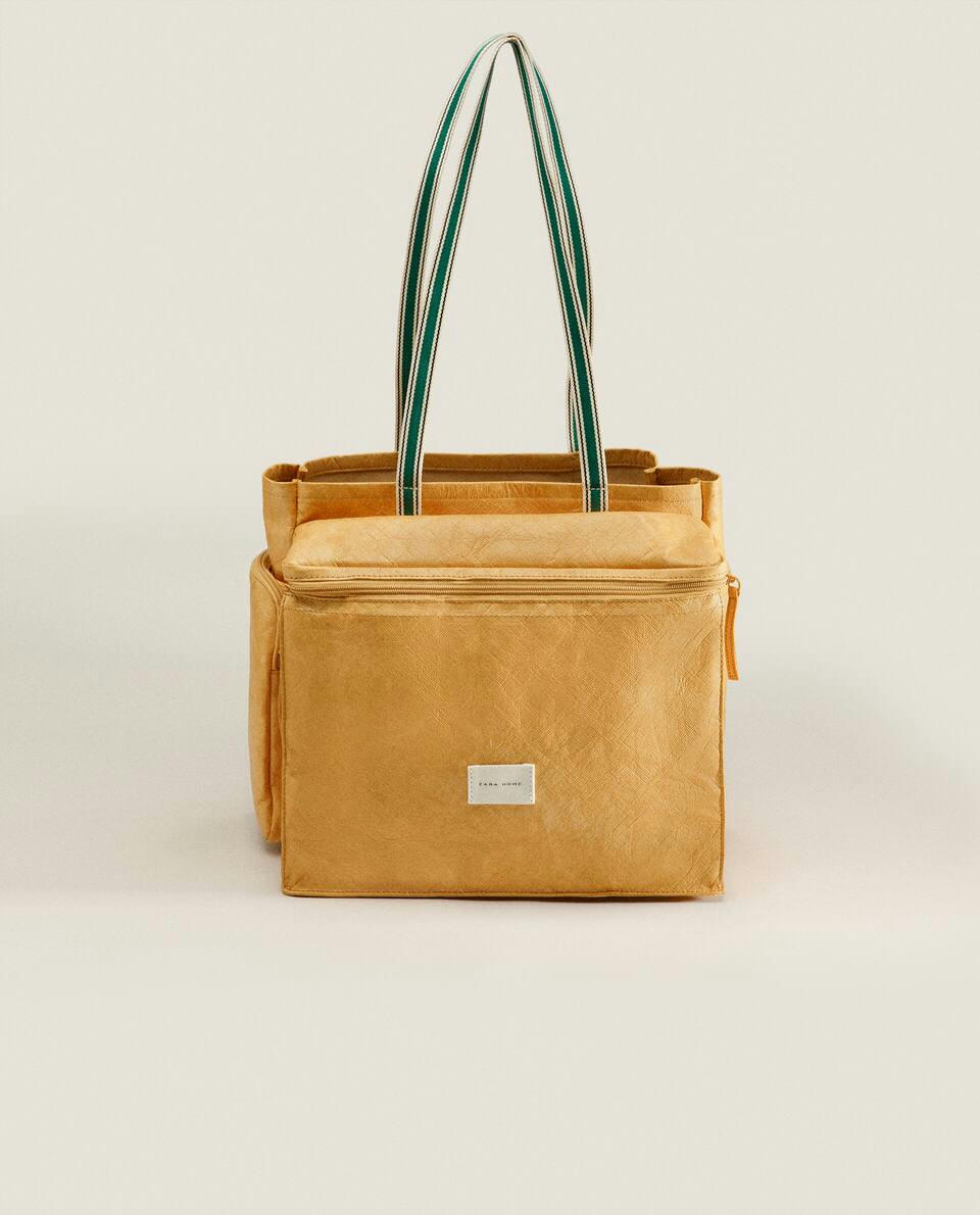 SHOPPING BAG WITH  COMPARTMENTS