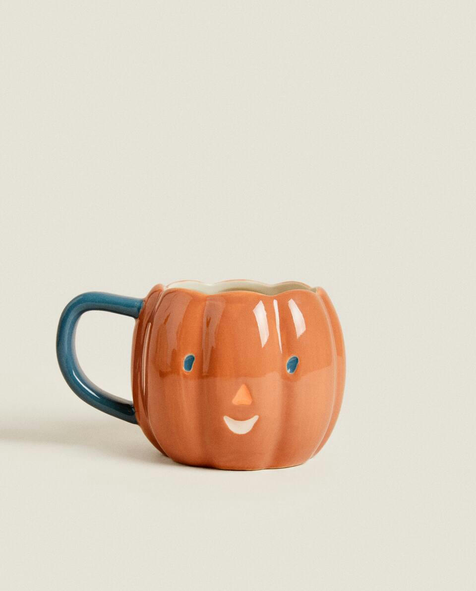 KIDS’ HALLOWEEN PUMPKIN MUG